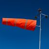 waterproof industry orange reflective windsocks